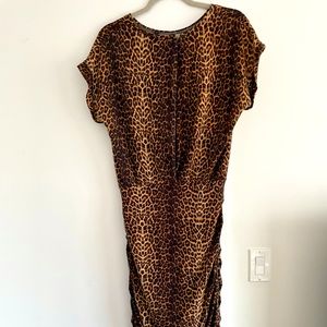 Maje leopard dress S